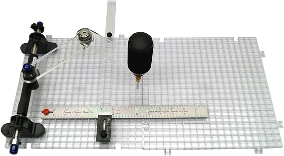 Delphi Glass Cutter's Mate Mini Starter Kit | Includes Waffle Grid 2 Pack