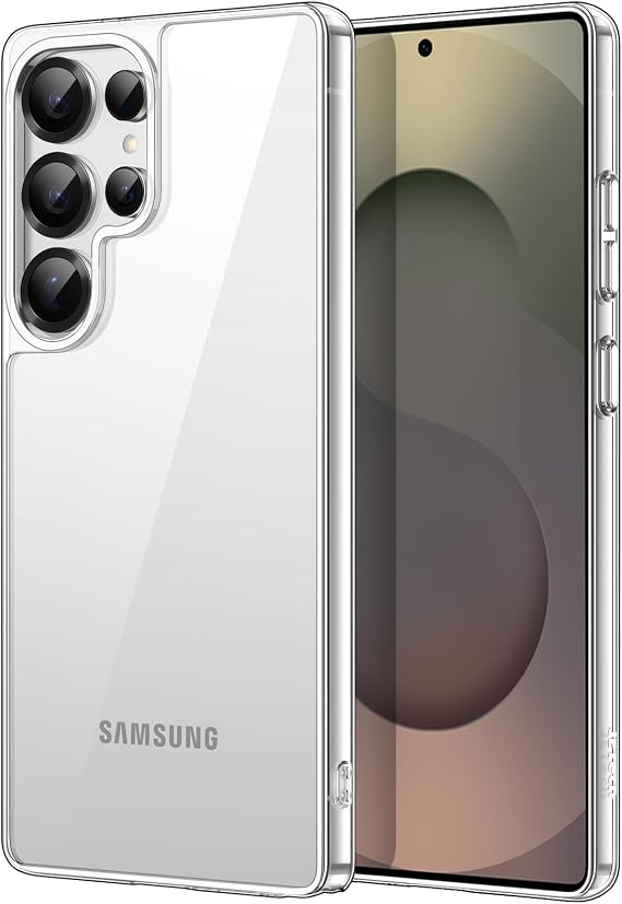 JETech Case for Samsung Galaxy S25 Ultra Anti-Yellowing Clear