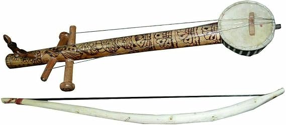 IndianCultura Hand Work Ravanahatha Folk Instrument of Rajasthan Fidel, Sarangi, Ravanhatta