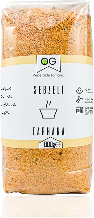 OG Vegetable Tarhana 800 Gr +12 Months