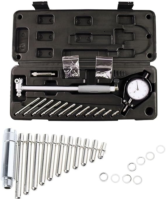 For dial Indicator Micrometer Gauge with 0.01mm Accuracy for Measuring Internal Diameter of Workpieces with Stainless Steel Material (35-50)