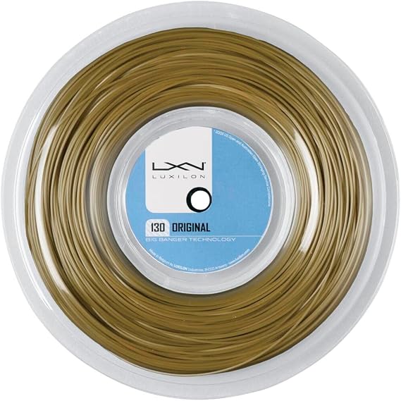 Luxilon Original 130 Tennis String - 200m Reel, Brown