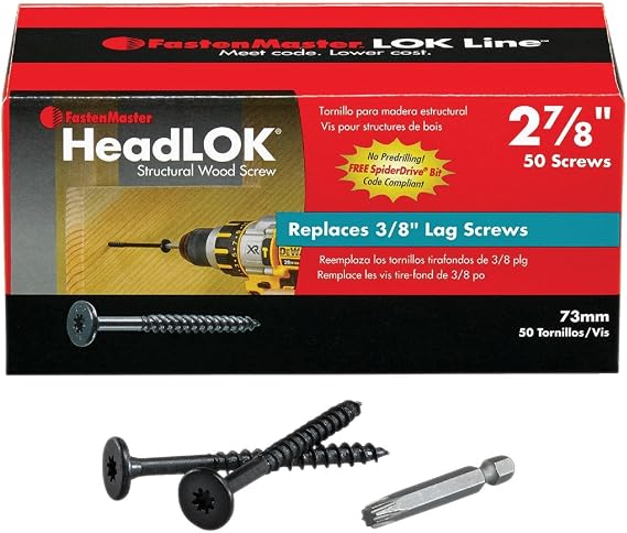 FastenMaster OMG-FMHLGM278-50, 2-7/8", 50 Count