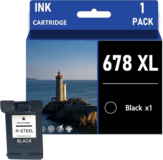 678XL High Yield Ink Cartridge Combo Pack for HP 678 Compatible for HP | DeskJet 1014 1015 1016 1018 1515 1516 1518 2510 2515 2516 2545 2546 2548 2645 2646 2648 3510 3515 3545 3546 3548 Printers