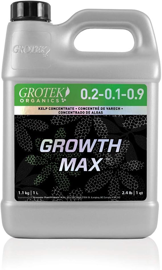 Grotek GT0006591 GrowthMax, 1L, Grey