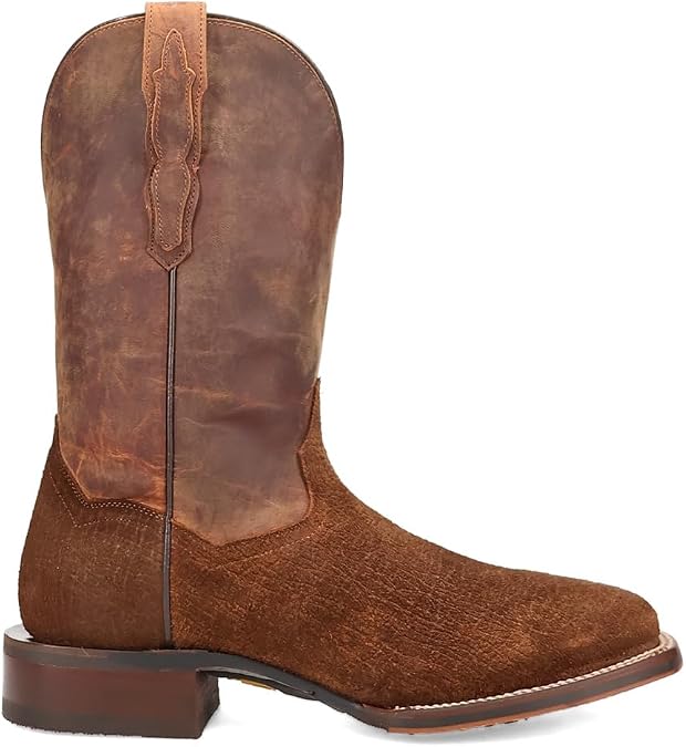 Dan Post Boots Mens Snyder Pull On Square Toe Casual Boots Mid Calf - Brown