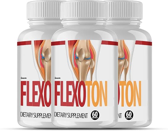 Flexoton New Advanced Formula Supplement - 3 Packs 90 Days Supply