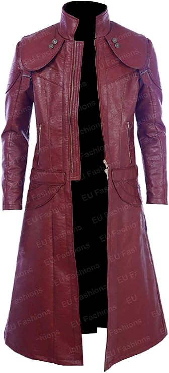 DMC Devil May Cry 5 Dante Cosplay Costume Red Coat