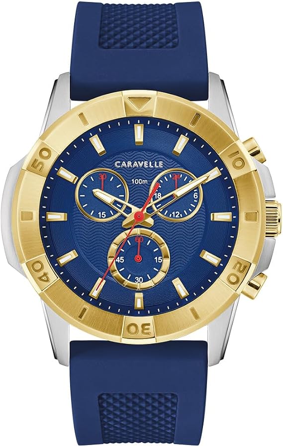 Caravelle by Bulova Men's Sport Aqualuxx 6-Hand Chronograph Watch
