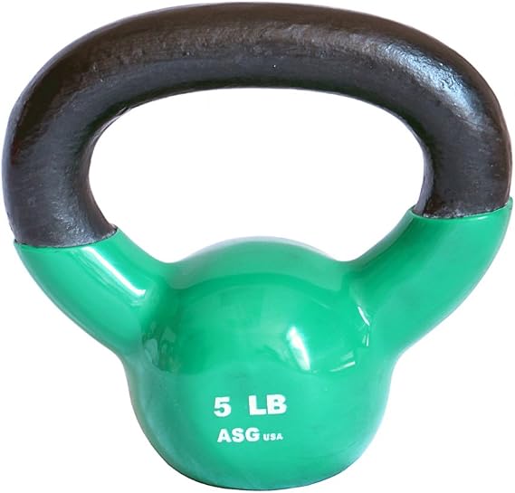 Ader Vinyl Kettlebell Choice of 5,8,10,12,15,18,20,25-50 Lbs