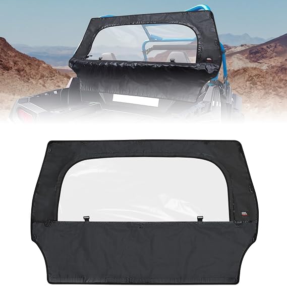 KEMIMOTO Rear Windshield Compatible with RZR 570/Trail 570/800/S 800/900