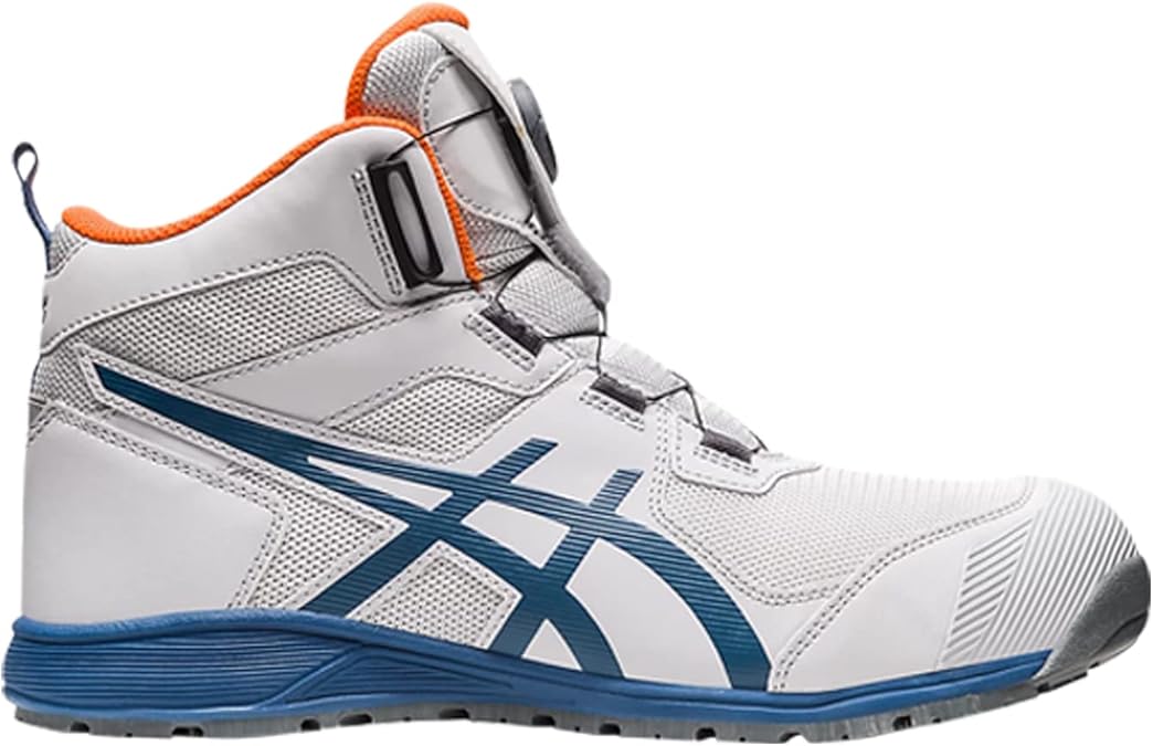 asics Working CP214 BOA JSAA WinJob Men's Safety Shoes, A-Type Toe Core, Anti-Slip Sole, FuzeGEL, Work Shoes