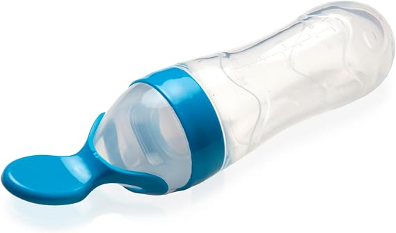 Babyjem Sıkmalı Kaşık (Mavi)