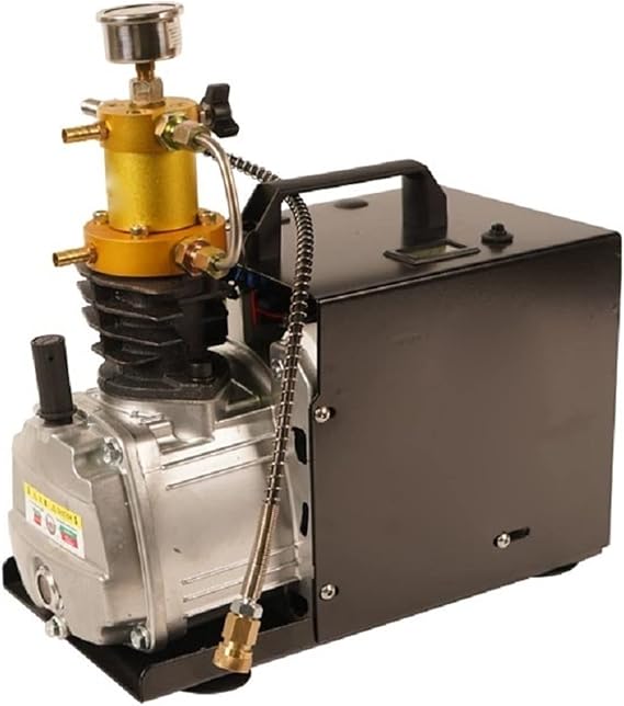 DOLUNTO TXES031 300Bar 4500Psi Electric PCP Air Compressor High Pressure Pump Pneumatic PCP for Scuba Inflation (Size : 220 Volt)