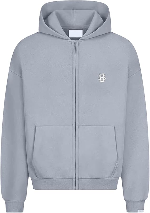 Tracksuit Men's Cotton 2-Piece Jogging Suit Zip Hoodie and Jogging Bottoms Baggy Two-Piece Tracksuit Autumn Winter Warm Leisure Suit Jogging Suit Y2K Streetwear Leisure Suit Unisex Sports Suit