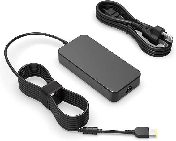 Superer 135W AC Charger Fit for Lenovo Legion Y520 Y530 Y730 Y740 Y7000 Y7000P Y520-15IKBA Y520-15IKBM 5-15ARH05 4X20E50558 Slim Tip Laptop Adapter Power Supply