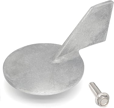 688-45371-01 Boat Motor Trim Tab Anode with Bolt for Yamaha 50-90 HP Outboard Models replaces 67F-45371-00 6K5-45371-00 Marine Engine