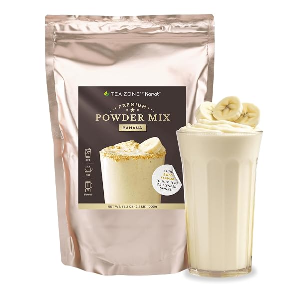 Tea Zone 2.2 lb Banana Flavor Powder