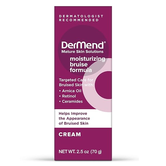 Dermend Arnica Bruise Cream 2.5 oz. - Mature Skin Solution with Vitamin K