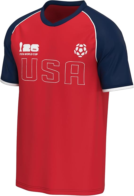 Outerstuff FIFA World Cup 2026 Men's Soccer Raglan Top