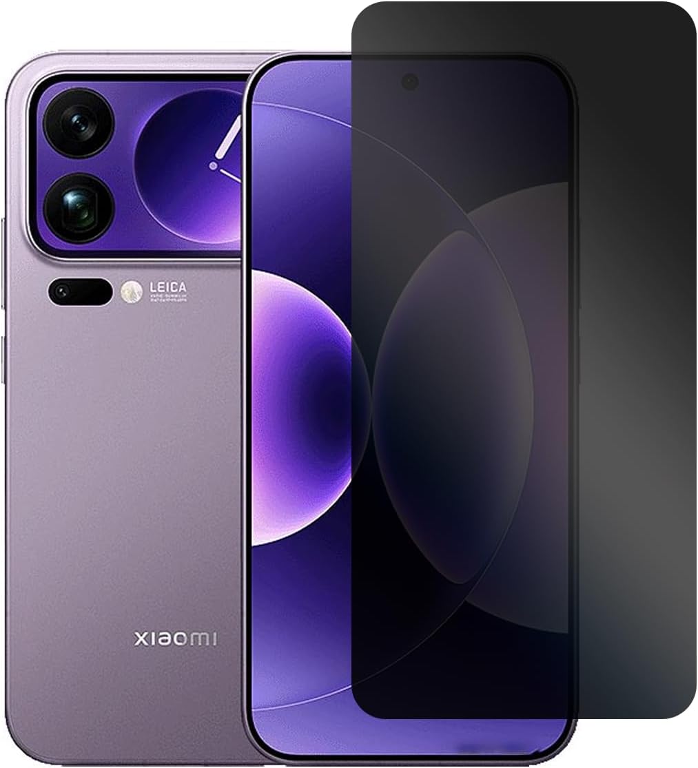 Microcase Xiaomi 17 Pro Max Privacy Gizlilik Filtreli Tam Kaplayan Tempered Cam-AL3125