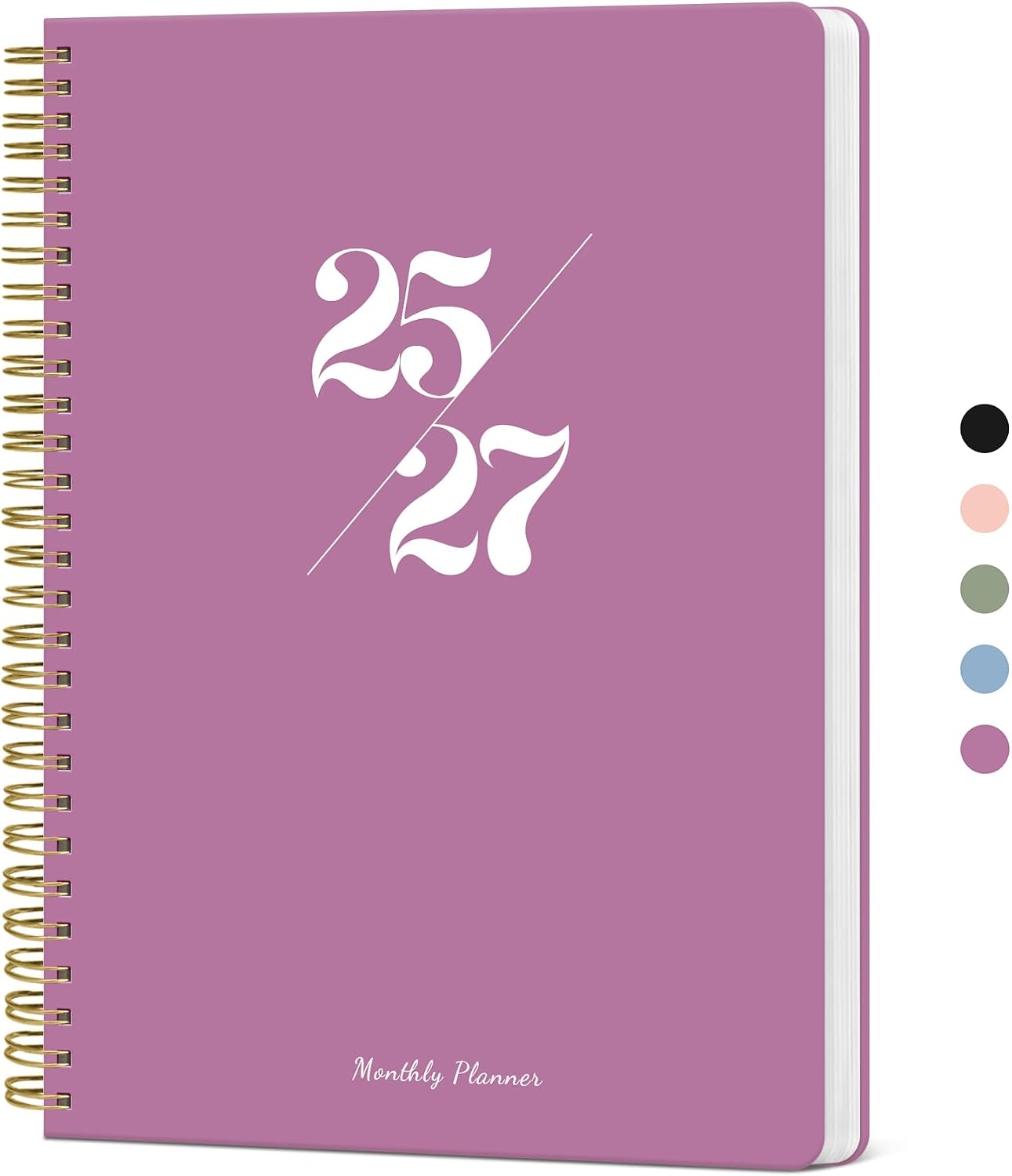 Monthly Planner 2025-2027, 2 Year Monthly Planner Calendar 2025-2027, July 2025 - June 2027, 7 x 10, 25-27 Monthly Calendar Planner, 24 Months, Perfect for School Office Home Planning - Purple
