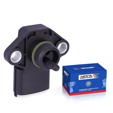 MOCA Turbocharger Boost Sensor fits for Kia 2020-2023 Seltos 1.4L, 2014-2017 Forte Koup 1.6L, 2011-2015 Optima 2.0L, for Hyundai 2013-2014 Genesis Coupe 2.0L, 2018-2020 Kona 1.6L, 2013-2020 Veloster