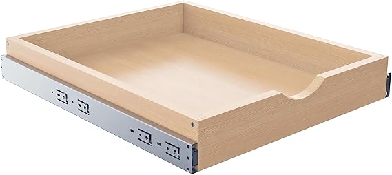 Pull Out Drawers for Cabinet Wood 15" W x 22" D Slide Out Organizer