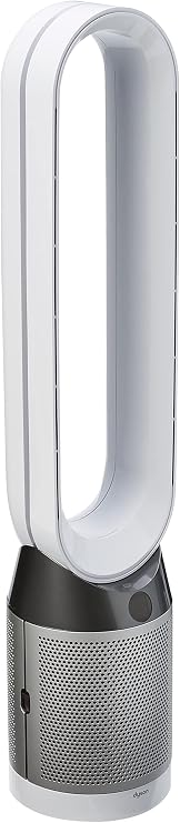 Dyson Pure Cool TP04 Purifying Tower Fan, White/Silver