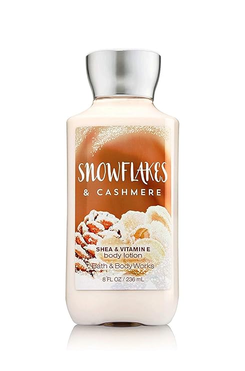 Snowflakes and Cashmere Body Lotion 8 Ounce Holiday 2016