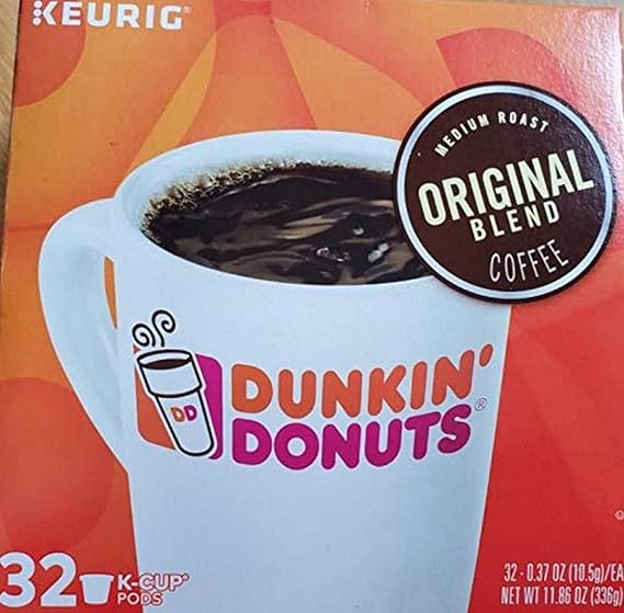 Dunkin Donuts Original Blend K Cup 11.8