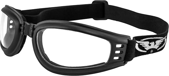 Global Vision Eyewear Mach-3 Goggles with Storage Pouch