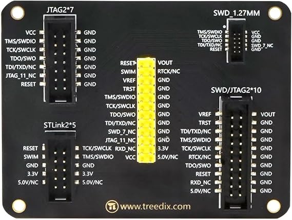 Treedix JTAG Breakout Board Adapter Board Multi-function Adapter | Converter Board Suitable for st-link and jtag j-link