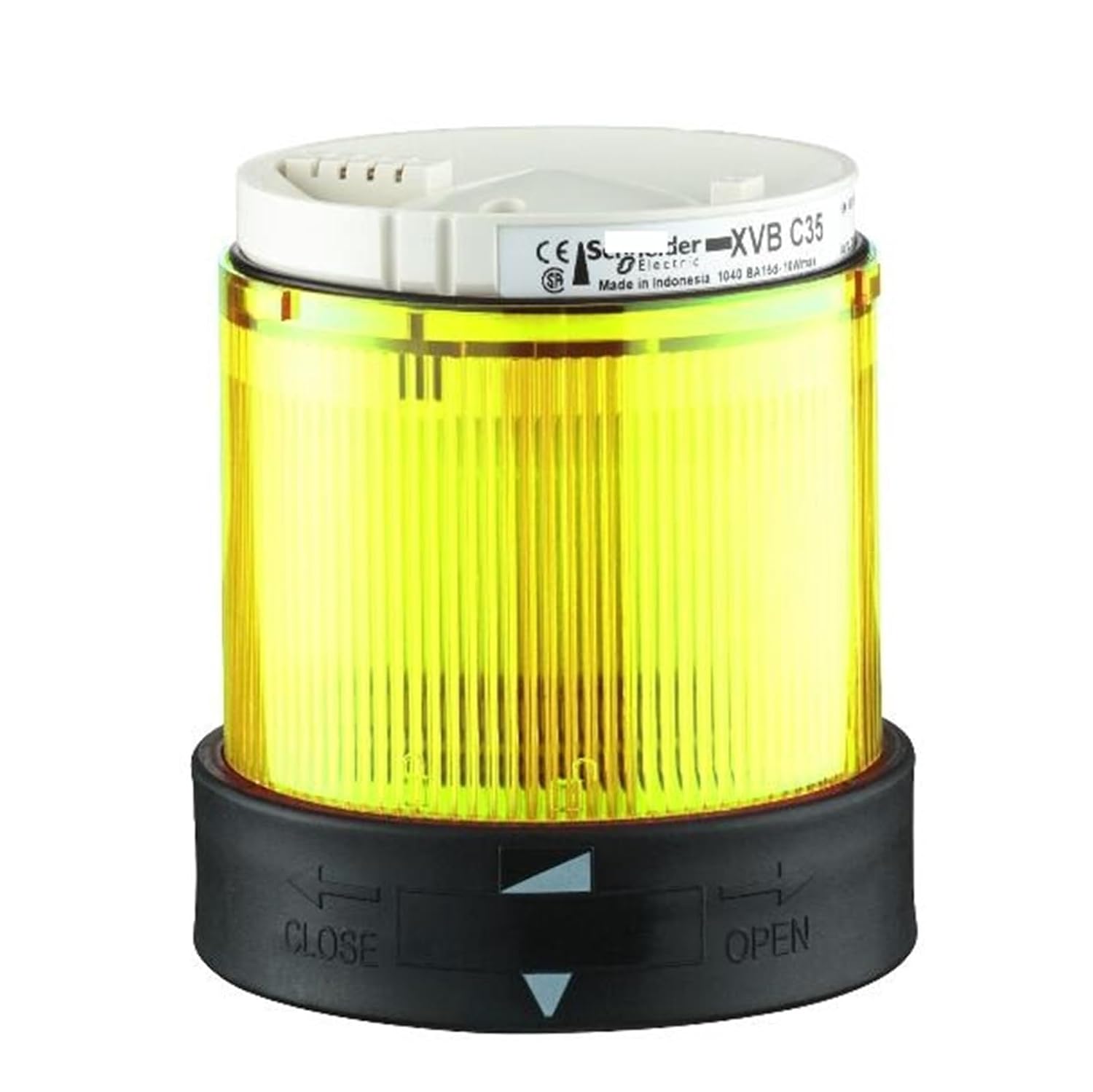 XVBC2B8 Indicator Bank, Harmony XVB, Illuminated Unit, 70mm, Steady, Integral LED, 24V ACDC