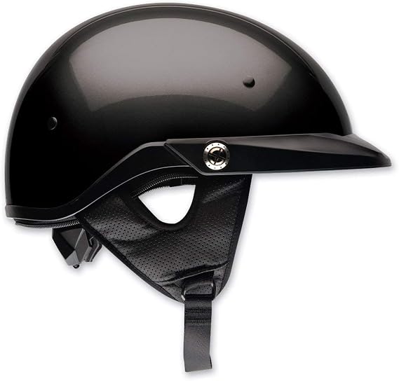 BELL Pit Boss Motorcycle Half Helmet - Black, X-Small/Small