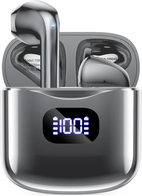 KTGEE Wireless Earbuds Bluetooth 5.3 Ear Buds Headphones, 40Hrs Playback