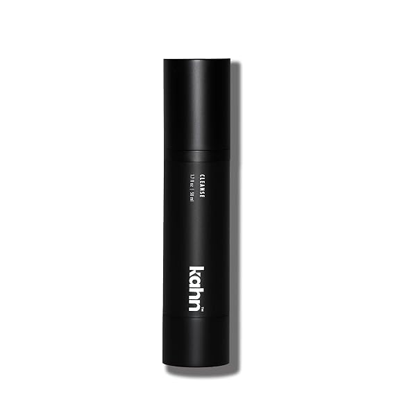 KAHNTM Face Cleanser for Men - Premium Mens Face Wash with Plant-Based Organic Ingredients