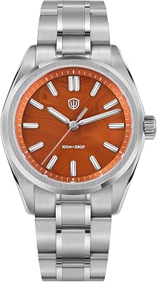 watchdives WD0003 Original Design Aventurine Men Watch VH31 Sweep Second Quartz Watch 36mm Sapphire Crystal Luxury Wristwatch 100m Waterproof