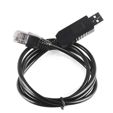 US2000C US3000C US5000 Lithium Battey BMS Console Communication Cable FT231XS USB RS232 to RJ45 8P8C Serial Debug Cable (6FT/180CM)