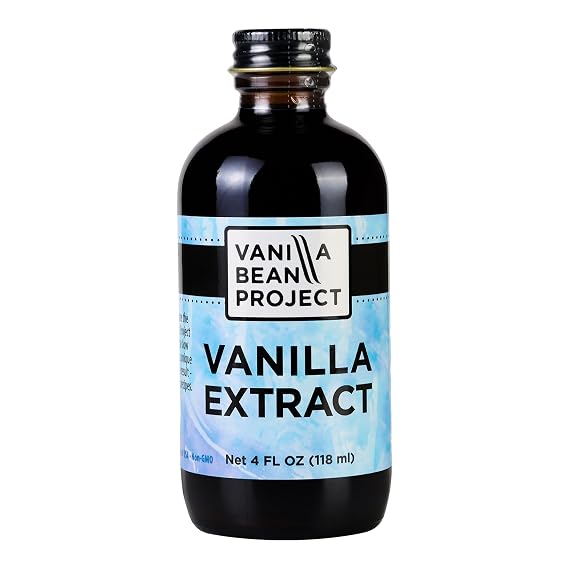 Vanilla Bean Project Pure Vanilla Extract for Baking and Cooking, 4 oz