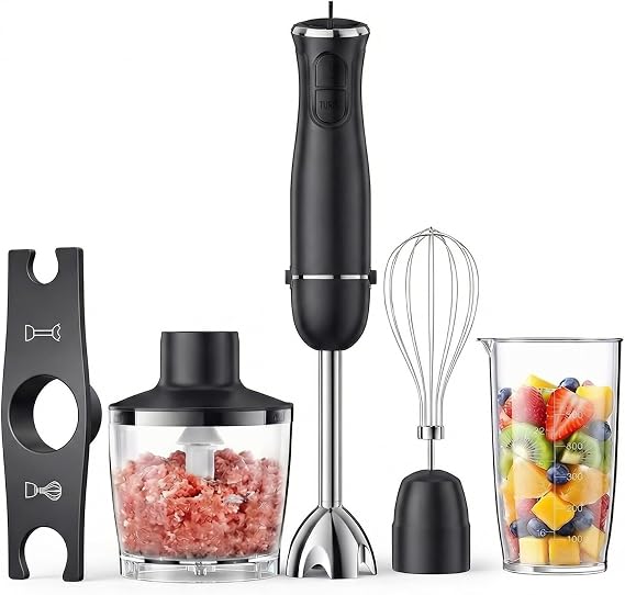 Turelar Hand Blender, 15,000 Times/Min, Perfect for Weaning, Crush Ice