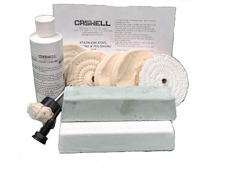 Caswell Stainless Steel Polishing Kit