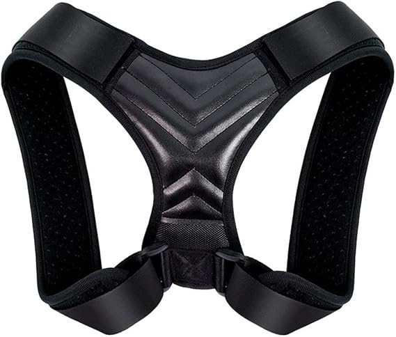 JSEIAJB Adjustable Clavicle Posture Corrector for Men, Lumbar Support Belt Corset for Shoulders and Upper Back(Medium)