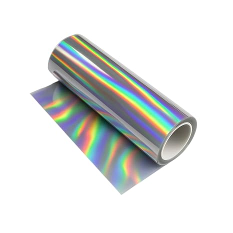Diffraction Grating Sheet, 13,500 Lines/in, 5 ft x 6 in Roll | Double Axis, for Science Physics Education, Visual Light Diffraction, Holographic