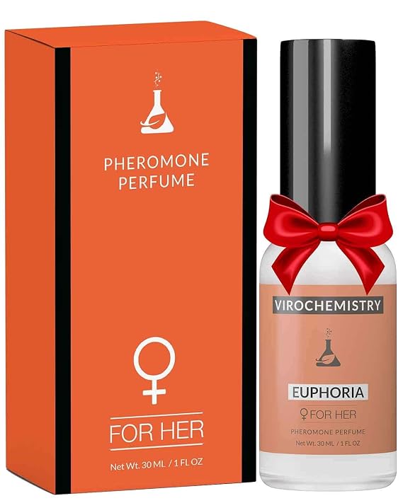 Pheromones For Women (Euphoria) - Elegant, Ultra Strength Organic Fragrance Body Perfume (1 Fl. Oz)