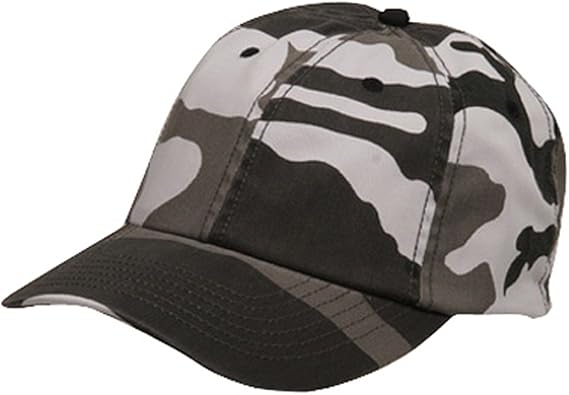 Enzyme Washed Camo Cap-City OSFM