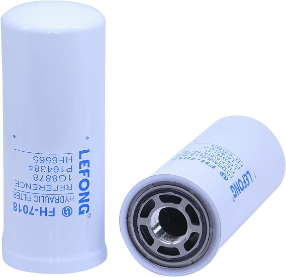 FH-7018 Hydraulic Filter Fits CAT John Deere Bobcat New Holland 1PC | Replaces 1G-8878,BT8850MPG,P164384,AL233526,BT8862,51495,1G8878,51494;Fits Skid Steer Track Loader Excavator
