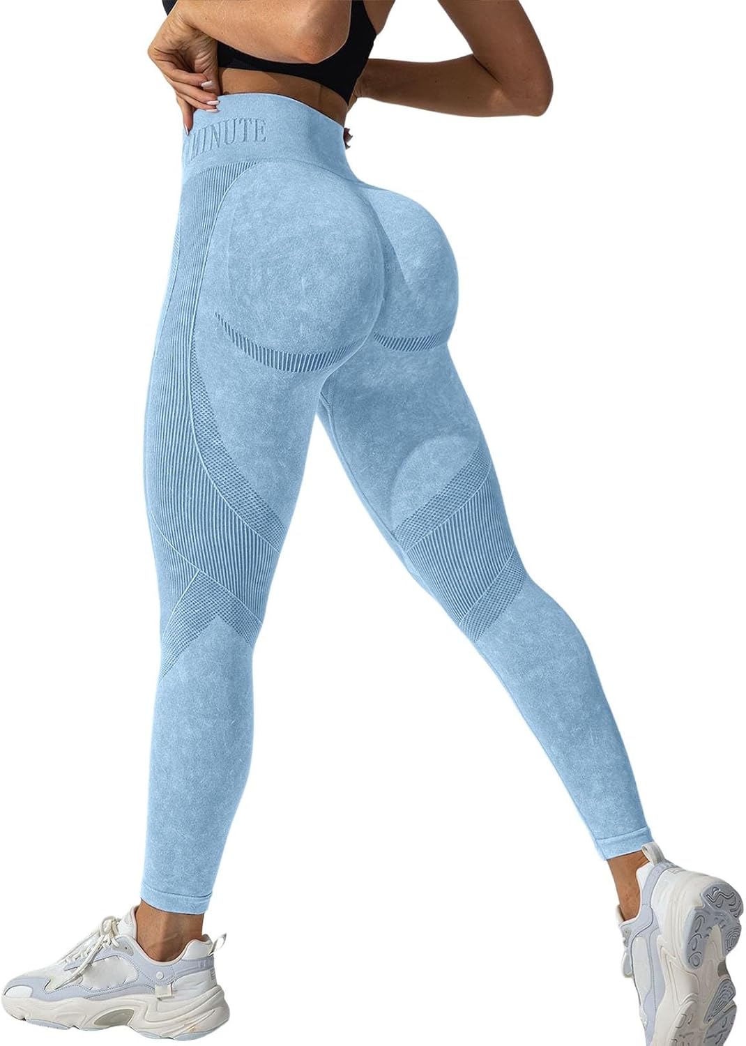 Scrunch Butt Lifting Leggings for Women Impact Gym Seamless Workout Leggings Mid Low Waist Tummy Control Yoga Pants