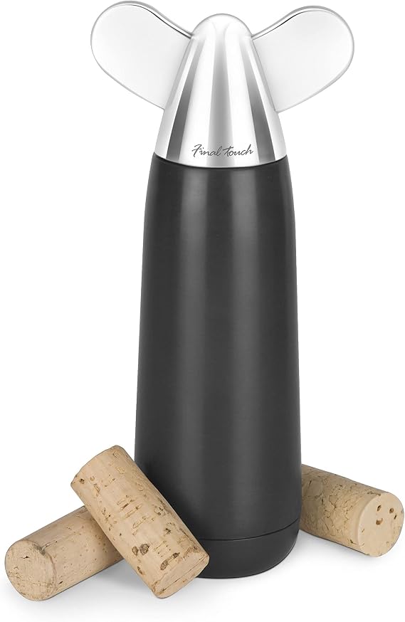 Final Touch Easy Turn Spring Assist Wine Corkscrew