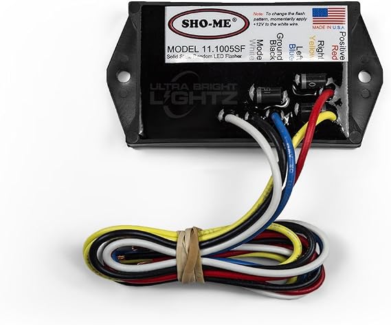 Sho-Me 7 Pattern LED Strobe Effect Flasher